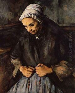 Old Woman With A Rosary