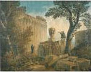 Capriccio With Three Figures Capriccio With Three Figures