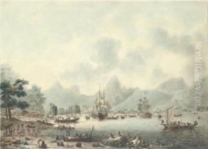 Views In The South Seas: A View
Of Huaheine; A View In Moorea; A View In Matavai Bay; And A View Of
Owijhee, By F. Jukes Views In The South Seas: A View
Of Huaheine; A View In Moorea; A View In Matavai Bay; And A View Of
Owijhee, By F. Jukes