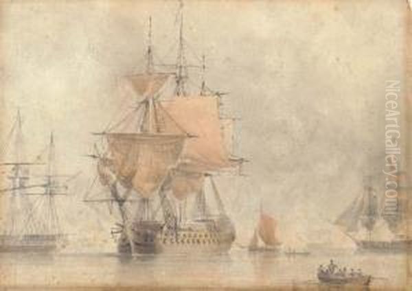 Ships In Calm Waters - view 1