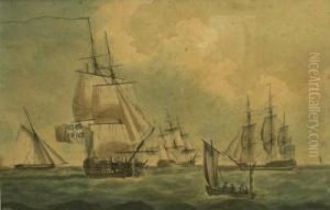 Men Of War At Sea