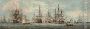 The Morning After The Victory Of The Nile by Robert Cleveley