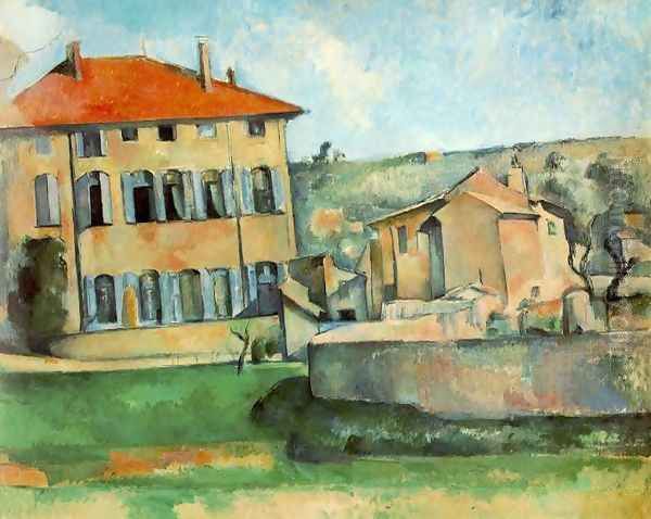 House And Farm At Jas De Bouffan - view 1