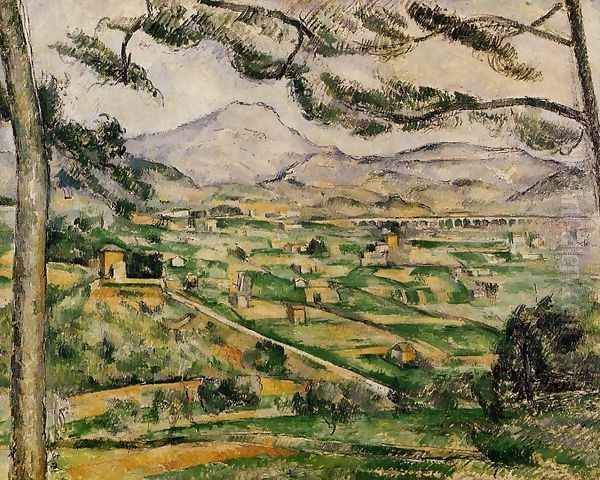 Mont Sainte Victoire With Large Pine - view 1