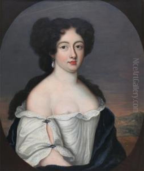Portrait Of A Lady In Decollete - view 1