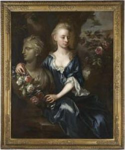 Portrait Of Isabella Willis (d. 1727) by Johann Closterman