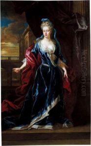 Portrait Of Mrs Richard Jones by Johann Closterman