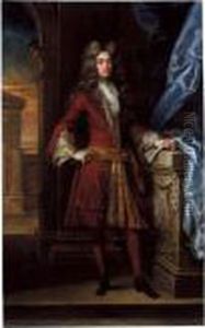 Portrait Of Richard Jones (d.1737) by Johann Closterman