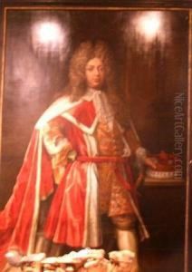 Portrait Of A Grand British Duke In Regalia