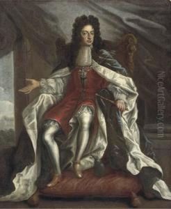 Portrait Of William Iii, Full-length, In Coronation Robes