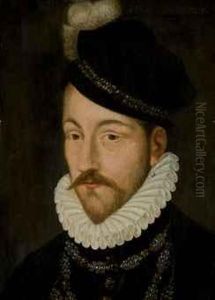 Portrait De Charles Ix by Francois Clouet