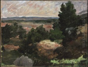 Landscape by Paul Cezanne