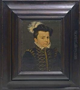 Le Dauphin Francois Ii. by Francois Clouet