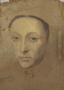 Portrait Of A Lady, A Sketch by Francois Clouet