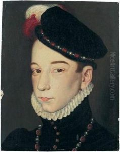 Portrait Presume De Henri Iii Enfant by Francois Clouet