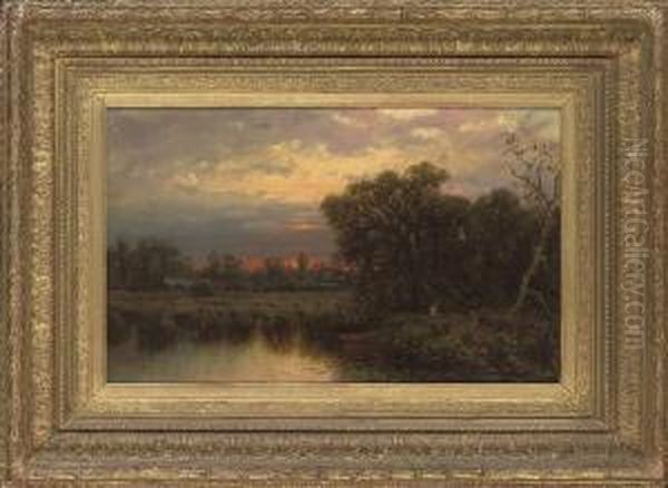 Sunset By The Lake - view 1