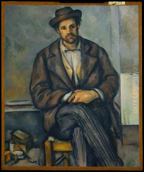 Seated Peasant - view 1