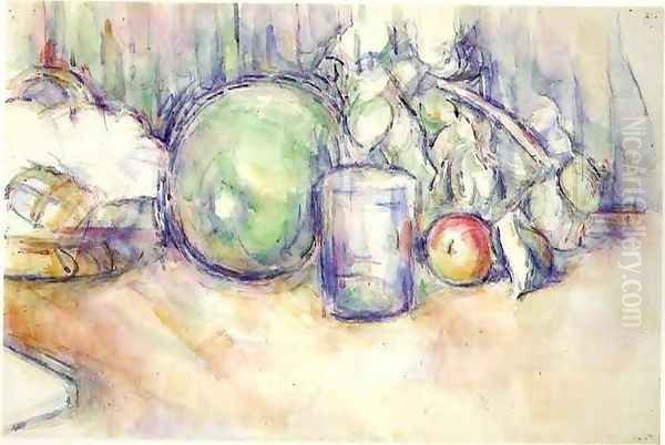 Still Life With Green Melon - view 1