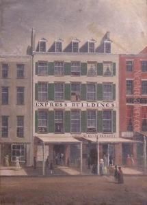 New York Daily Express Building by Edmund C. Coates