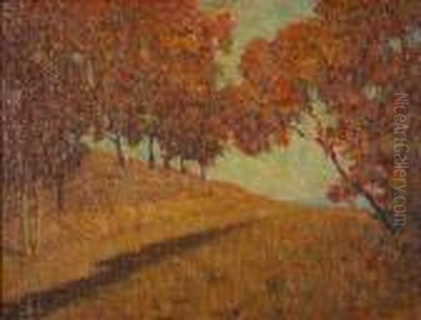 'autumn' (hillside - view 1