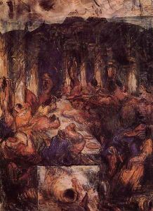 The Feast by Paul Cezanne