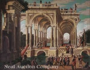 Arcaded Pavilions And Ruins