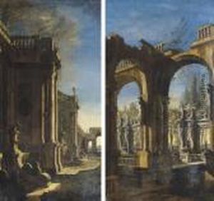 Architectural Capriccios by Leonardo Coccorant