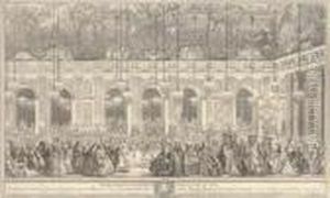 The Celebrations At Versailles 
Of The Marriage Of Louis Dauphin Of France And Marie Therese Infanta Of 
Spain, February 1745