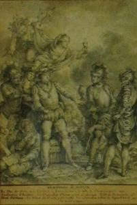 La Congiura Di Amboise by Charles-Nicolas I Cochin
