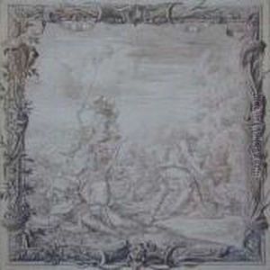 Laureata Messis Pressa Resurgunt by Charles-Nicolas I Cochin