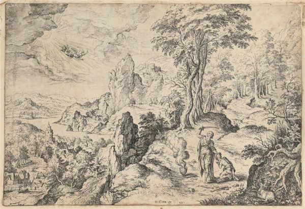 Landscape With Abraham's Sacrifice - view 1