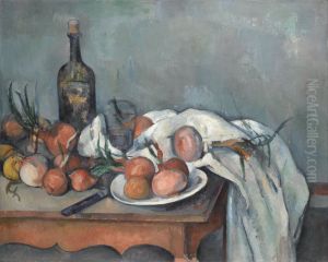 Still Life With Red Onions