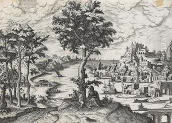 Abraham And The Three Angels - view 1