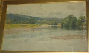 The Vyrnwy River by George Cockram