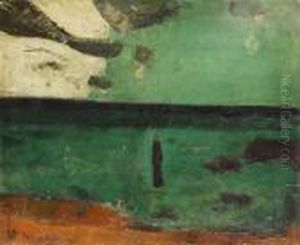 Landscape With Figure by Philibert Cockx