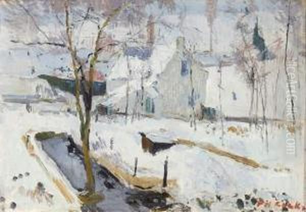 Winterlandschap - Paysage D'hiver (1914) - view 1
