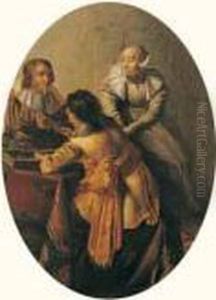 Les Joueurs De Tric Trac by Pieter Codde