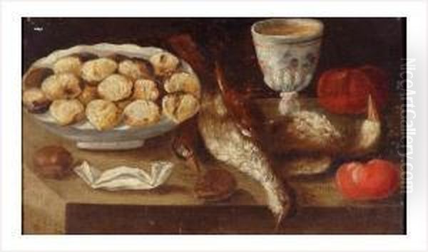 Nature Morte De Volaille Et Instruments De Cuisine - view 1