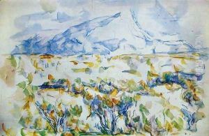 Mont Sainte Victoire7 by Paul Cezanne