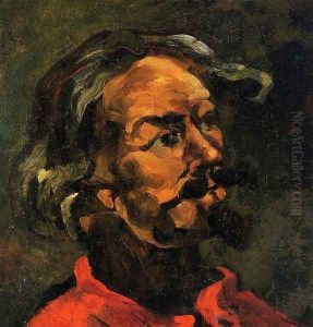 Portrait Of Achille Emperaire by Paul Cezanne