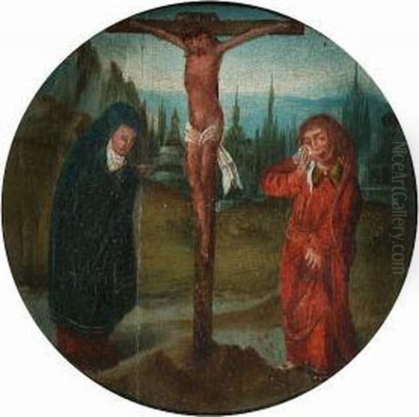 The Crucifixion; And The Lamentation by Marcellus Coffermans