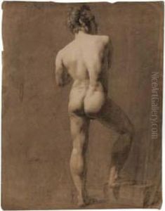 A Standing Male Nude Academy