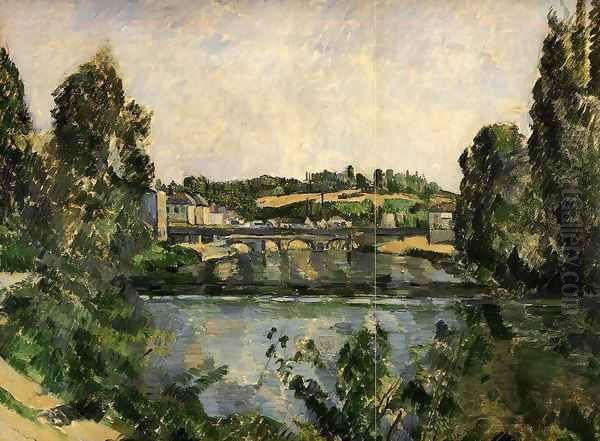 The Bridge And Waterfall At Pontoise - view 1