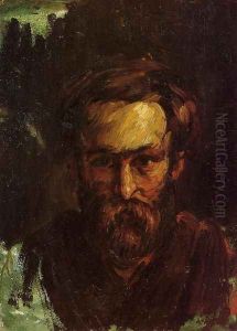 Portrait Of A Man2 by Paul Cezanne