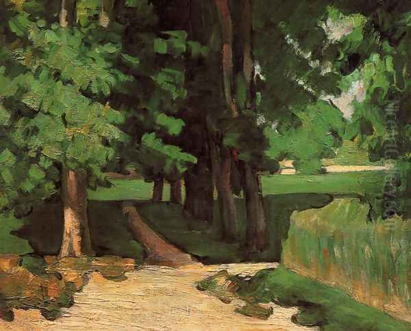 The Lane Of Chestnut Trees At The Jas De Bouffan - view 1