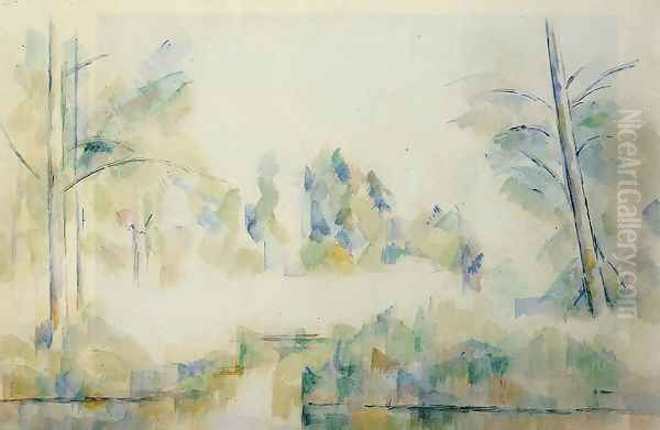 Trees By The Water - view 1