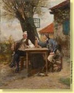 Le Repos Des Chasseurs by Jan David Col