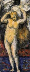 Standing Bather Drying Her Hair