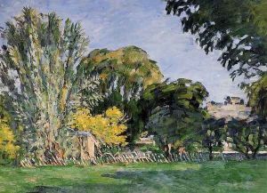 The Trees Of Jas De Bouffan by Paul Cezanne