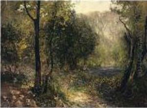 The Bluebell Wood by Rex Vicat Cole